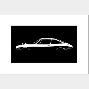 Isuzu 117 Coupe Silhouette Posters and Art